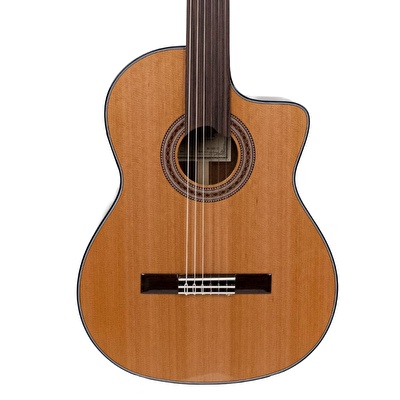 Martinez MC-58C FRETLESS Perdesiz Klasik Gitar